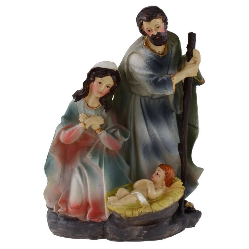 Natividad en resina de 14,5 cm de altura. Pesebre Mundo