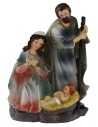 Nativity in resin cm 14.5 h. Presepe