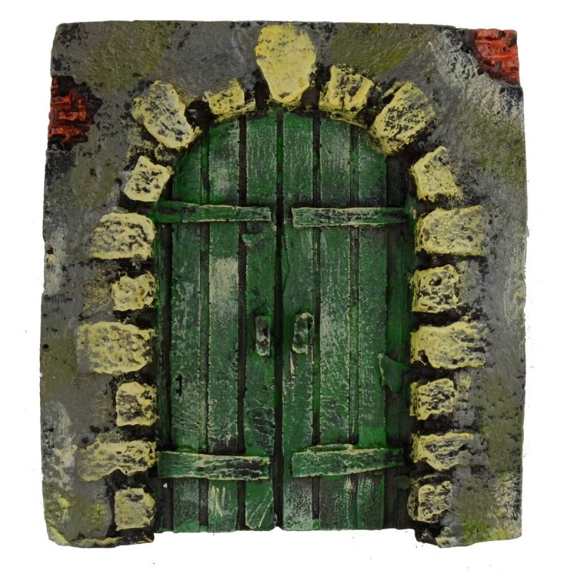 Puerta de resina con arco efecto piedra cm 10x10