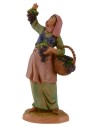 Peasant with grape 12 cm Fontanini