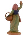 Peasant with grape 12 cm Fontanini
