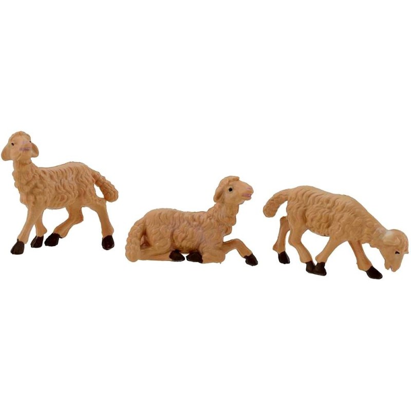 Set 3 sheep series 10 cm lux