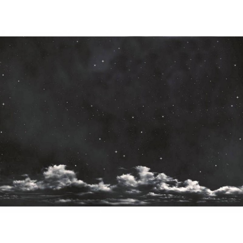 Night sky paper with stars cm 70x50
