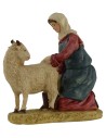 Set 6 statue 15 cm presepe in resina Mondo Presepi