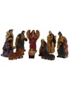 Nativity in sets from 10 subjects cm 15 in resin