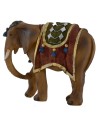 Elefante bardato per statue 9-10 cm Mondo Presepi