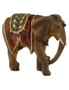 Elephant harnessed for statues 12 cm