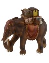 Elefante trasportatore per statue 8 cm Mondo Presepi