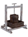 Wooden press cm 19.5x15x21 h for statues cm 30