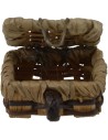 Wicker chest 7.5x5x3.7 cm h.