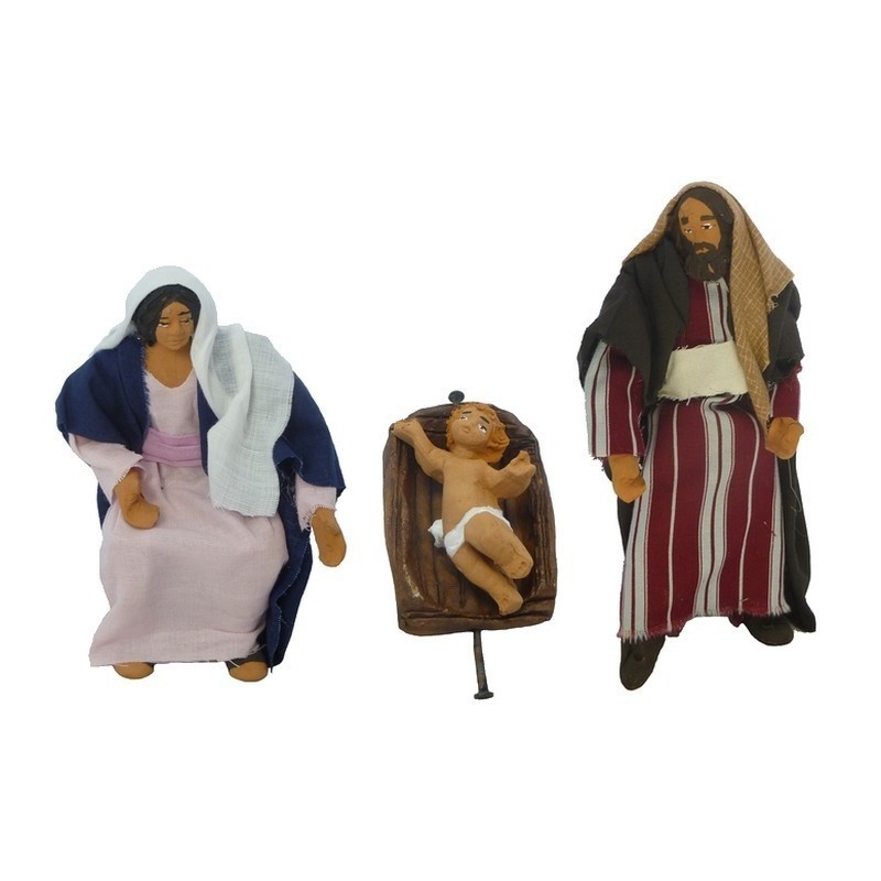 Natividad clásica de 15 cm articulada Mondo Presepi