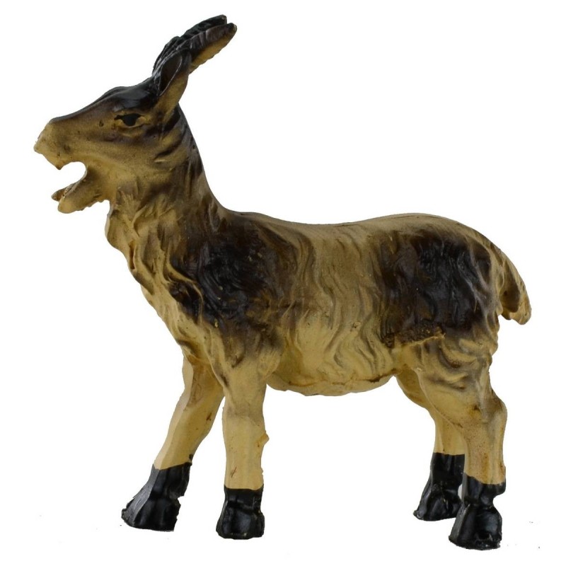 Piebald goat head high for statues 10-12 cm