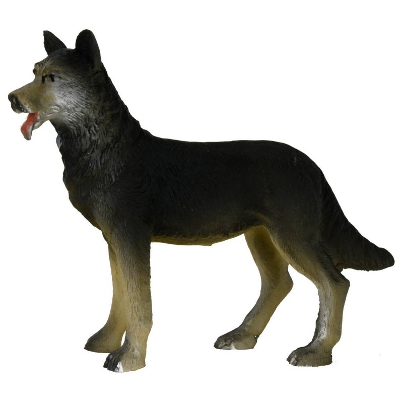 Perro lobo cm 9x7,5 h Mundo Pesebres