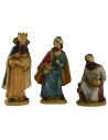 Resin 3 kings set 25 cm series for nativity scene