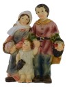 Famiglia in resina serie 8 cm Mondo Presepi