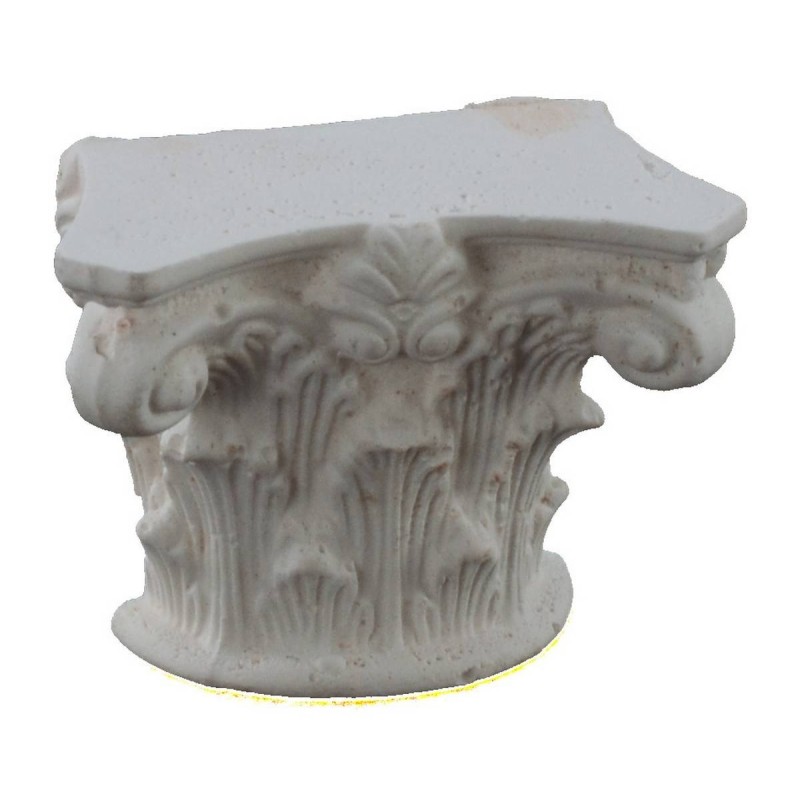 Capitello piatto cm 6,5x3,5x5,6 h Mondo Presepi