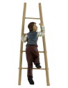 Man climbing the ladder in resin series 11 cm