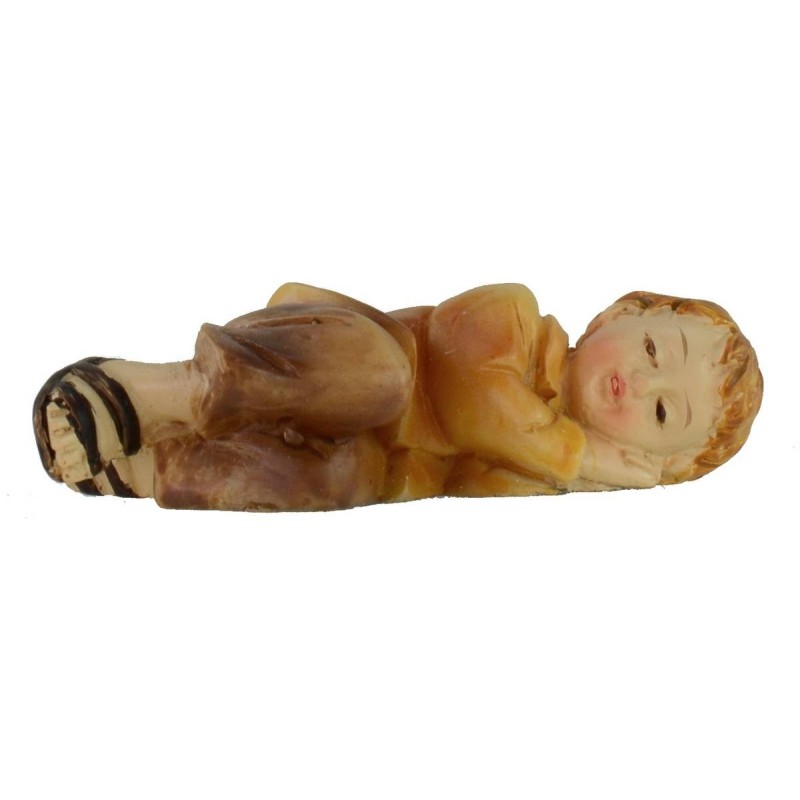 Sleeping child 8 cm series in resin