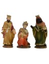 Set 3 Wise Men in resin series 12 cm