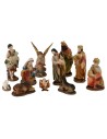 Nativity set 11 subjects 9 cm for nativity scene