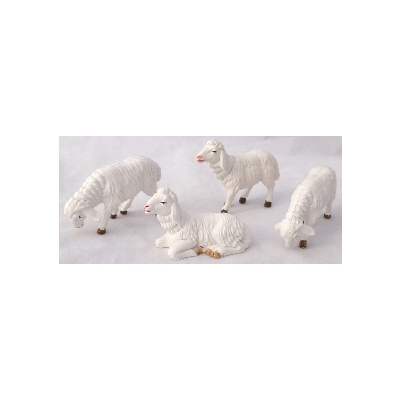 4 sheep nativity set - PG10