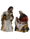 Nativity 3 subjects in resin series 10 cm