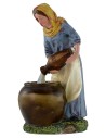 Woman with amphorae 20 cm in resin