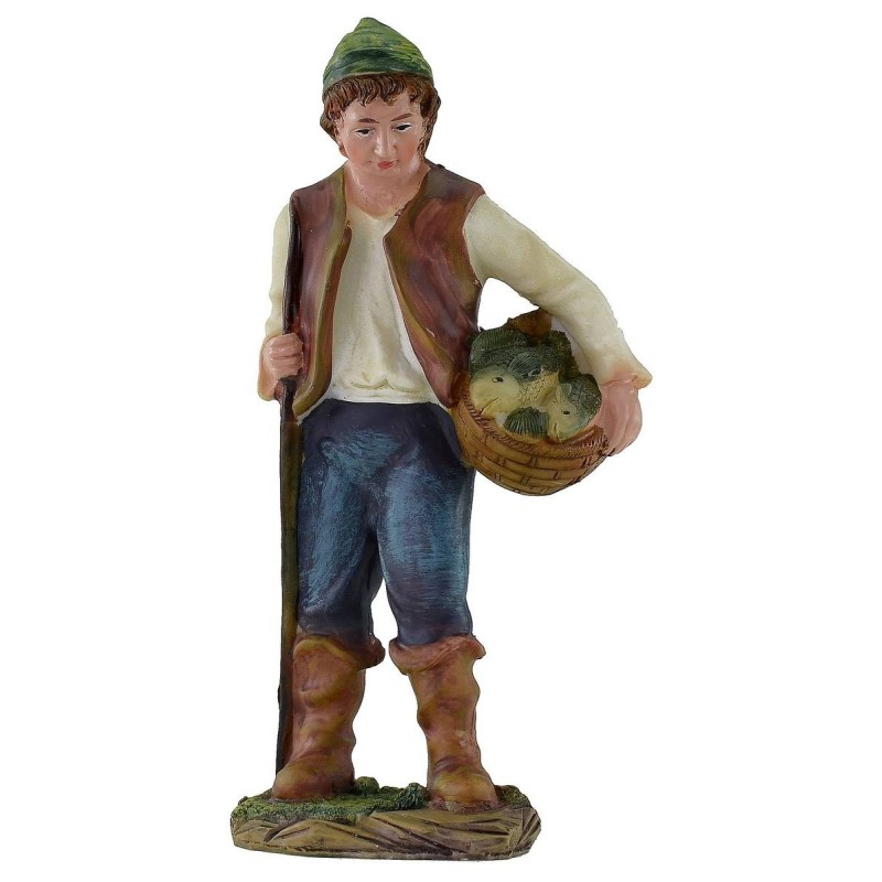 Resin fisherman 20 cm