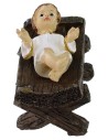 Holy family 10 cm in resin