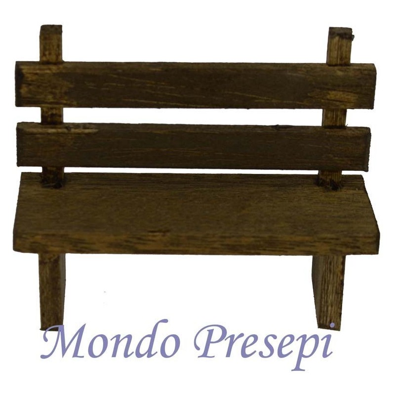Wooden bench 7.5 cm