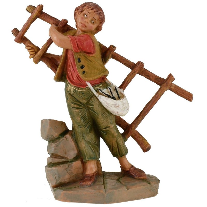 Boy with 12 cm Fontanini scale