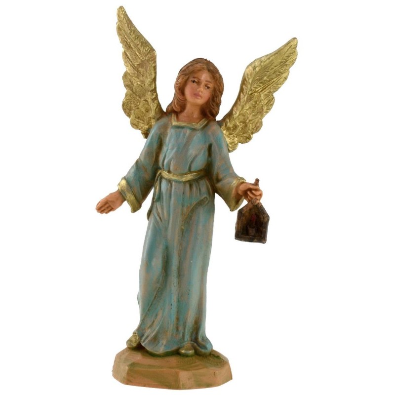 Standing angel with lantern 9.5 cm Fontanini