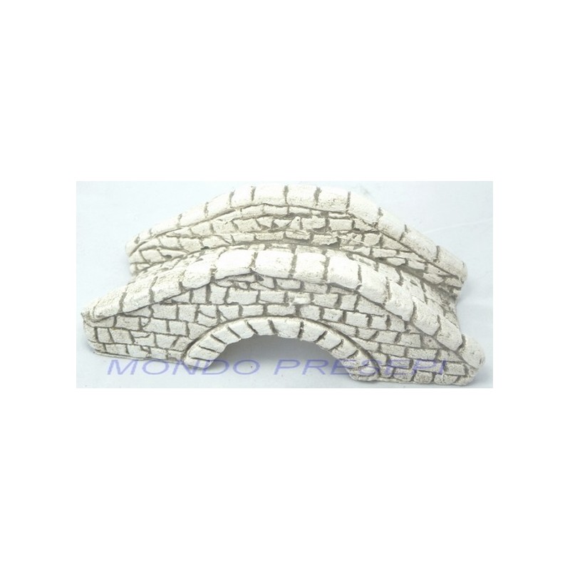 Puente de piedra cm 16x7 - Cod. PK01 Mundo Pesebres