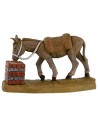 Donkey with manger for statues 10 cm Fontanini