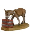 Donkey with manger for statues 10 cm Fontanini