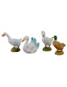 Set 12 fowl series 10 cm Fontanini