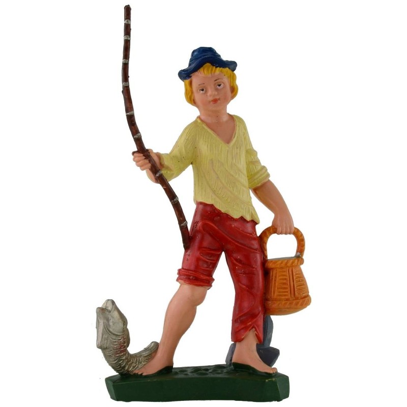 Fisherman 12 cm in pvc