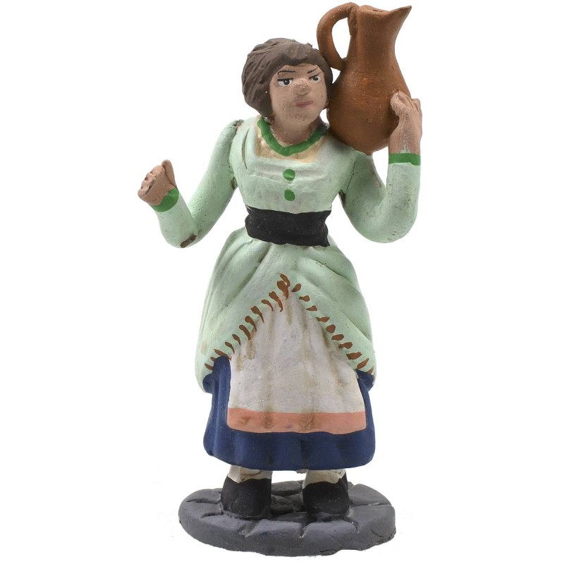 Woman with jug 10 cm