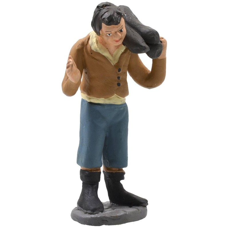 Lumberjack with wood 10 cm