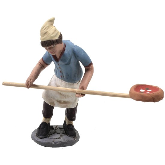 Pizza chef with shovel 10 cm