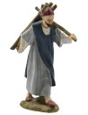 Oriental lumberjack in painted resin 10 cm economic series Landi