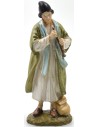 Oriental piper in painted resin 12 cm economic series Landi