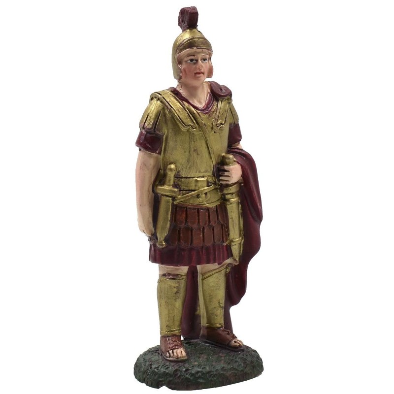 Centurión con espada de resina pintada 12 cm