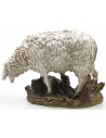 Low head sheep in painted resin for statues 10 cm Landi