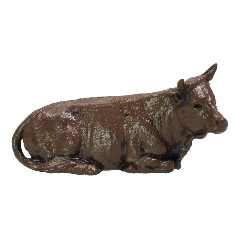 Seated ox for statues 6 cm Landi Moranduzzo