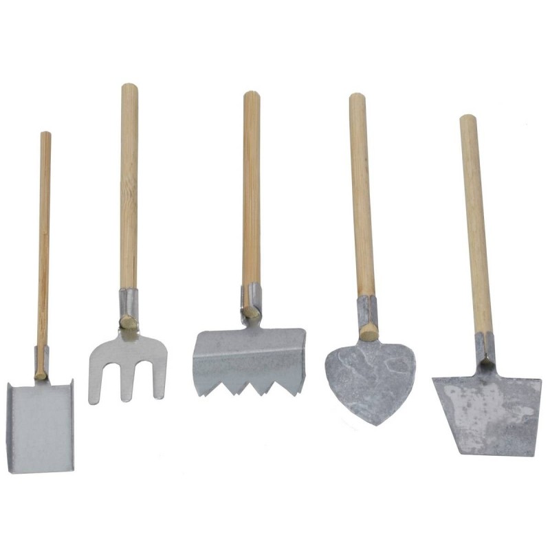 Set of 5 countryside tools accessories in miniature nativity