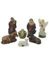 Set Natividad 3 cm 7 figuras para belén Mundo Pesebres