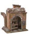 Bottega del fabbro cm 24x17,5x26 h per statue da 12 cm Mondo