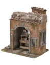 Bottega del fabbro cm 24x17,5x26 h per statue da 12 cm Mondo