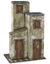 Casa a tre colonne cm 40x29x60,5 h per statue da 20 cm Mondo